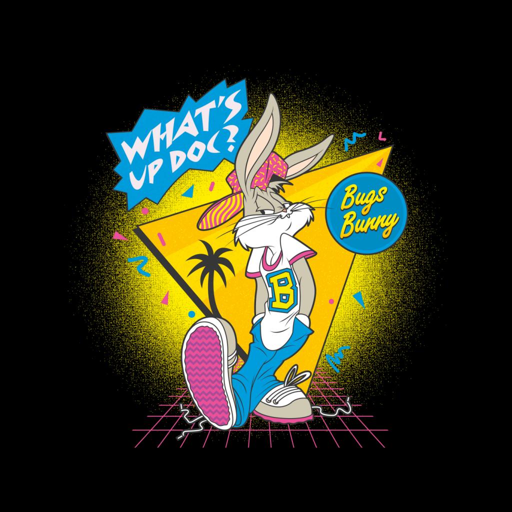 Looney Tunes Retrowave Bugs Bunny Women's Hooded Sweatshirt product image 2
