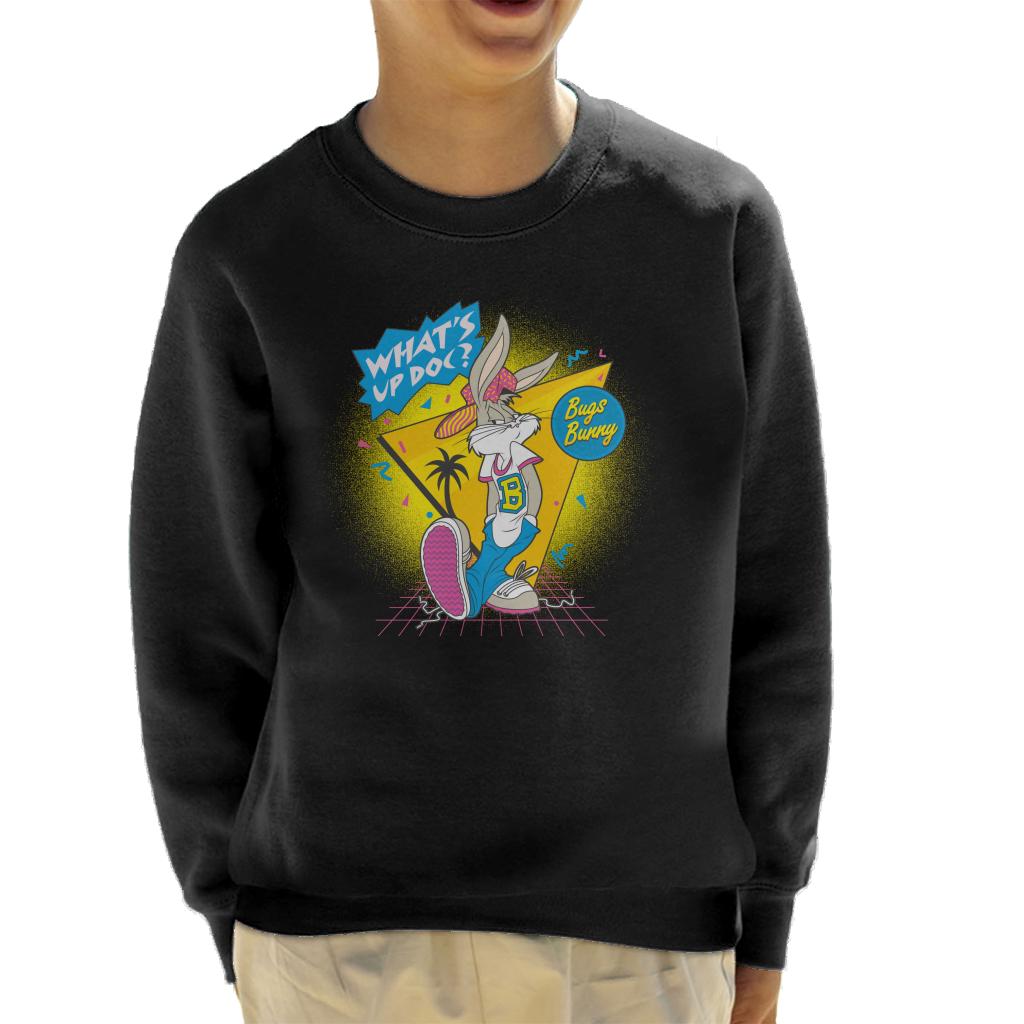 Looney Tunes Retrowave Bugs Bunny Kid's Sweatshirt product image 1
