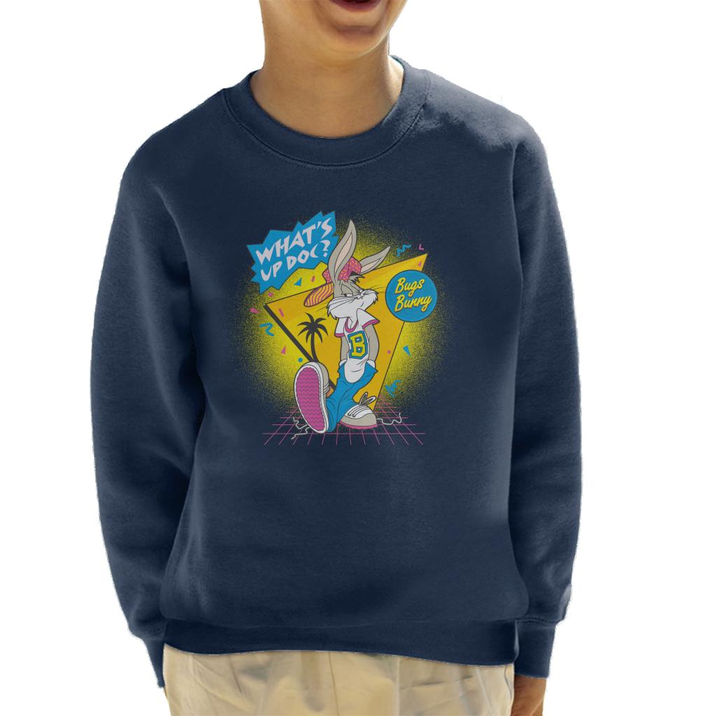 Looney Tunes Retrowave Bugs Bunny Kid's Sweatshirt product image 4