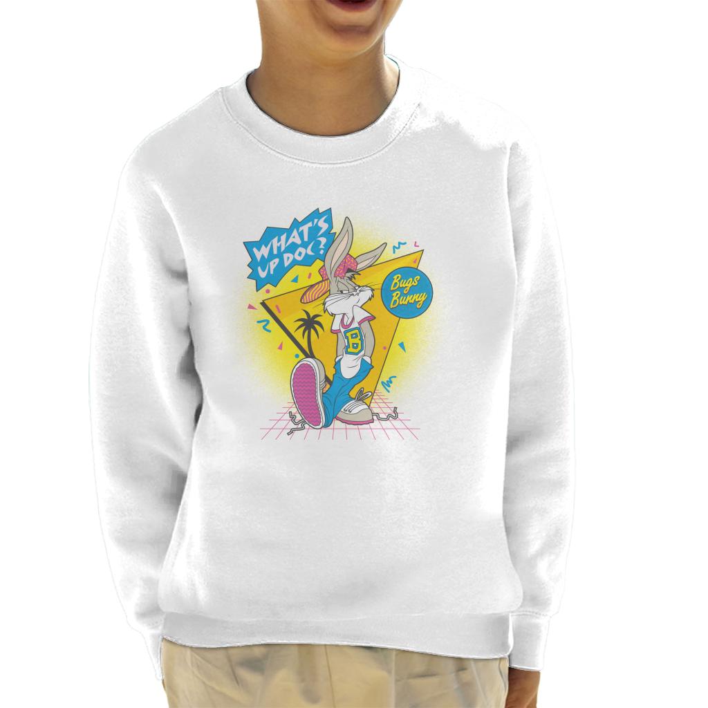 Looney Tunes Retrowave Bugs Bunny Kid's Sweatshirt product image 6