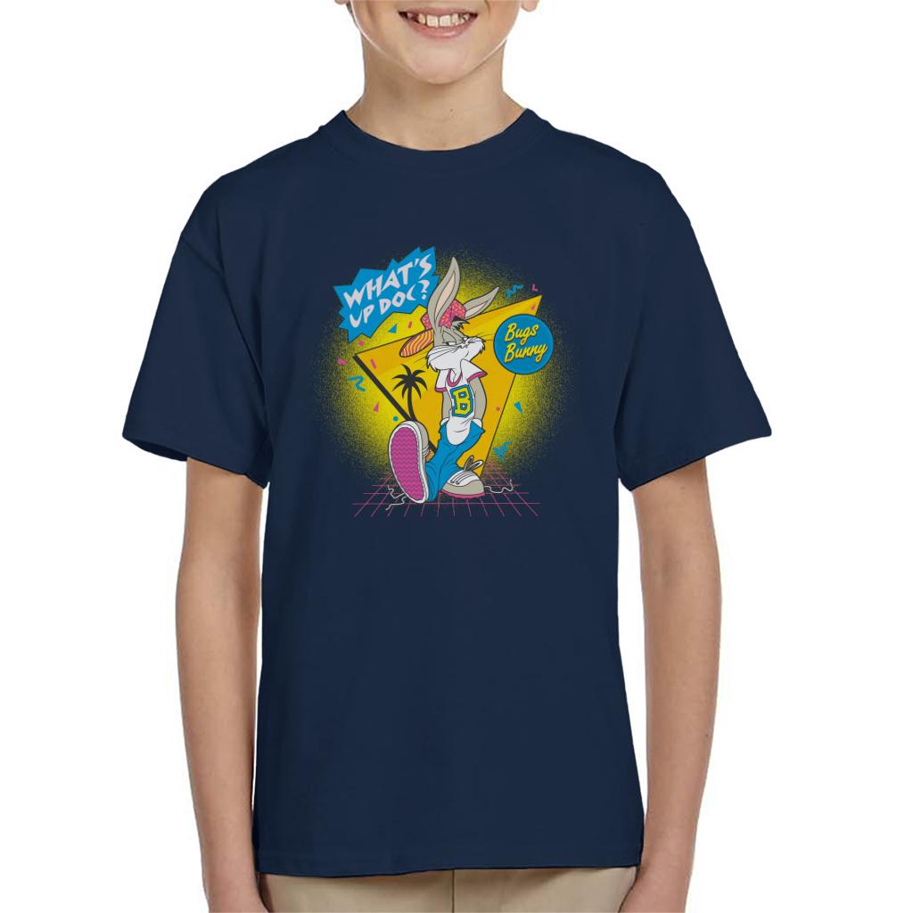 Looney Tunes Retrowave Bugs Bunny Kid's T-Shirt product image 6