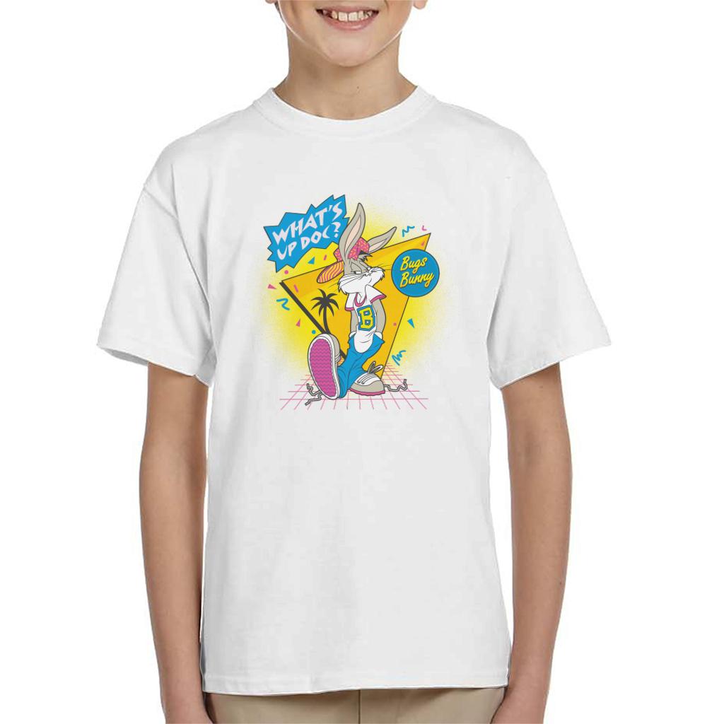 Looney Tunes Retrowave Bugs Bunny Kid's T-Shirt product image 4