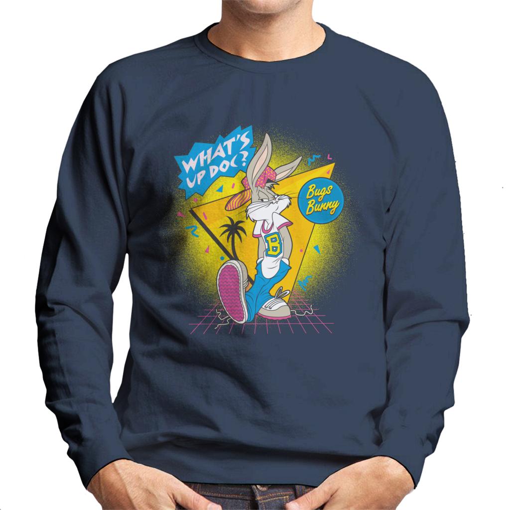 Looney Tunes Retrowave Bugs Bunny Men's Sweatshirt product image 6
