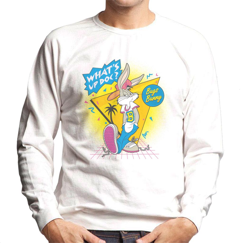 Looney Tunes Retrowave Bugs Bunny Men's Sweatshirt product image 4