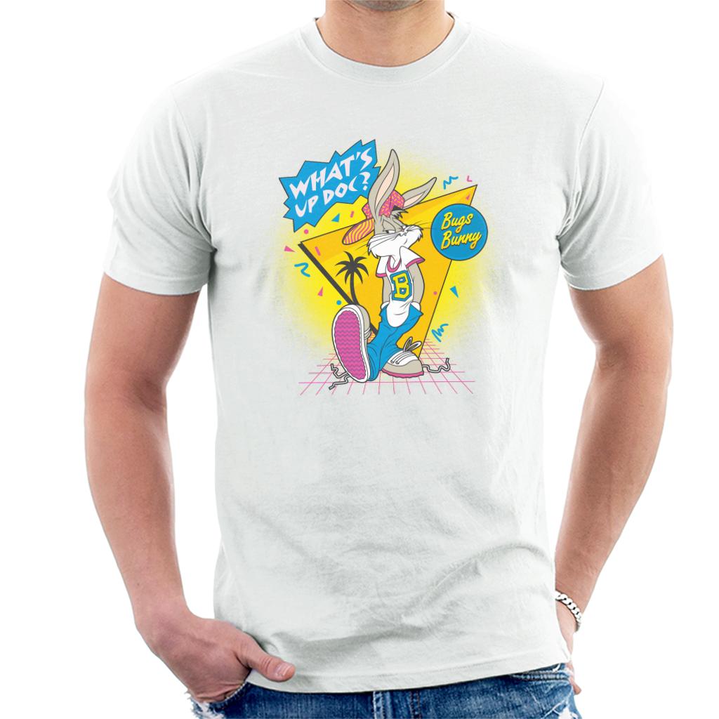 Looney Tunes Retrowave Bugs Bunny Men's T-Shirt product image 4