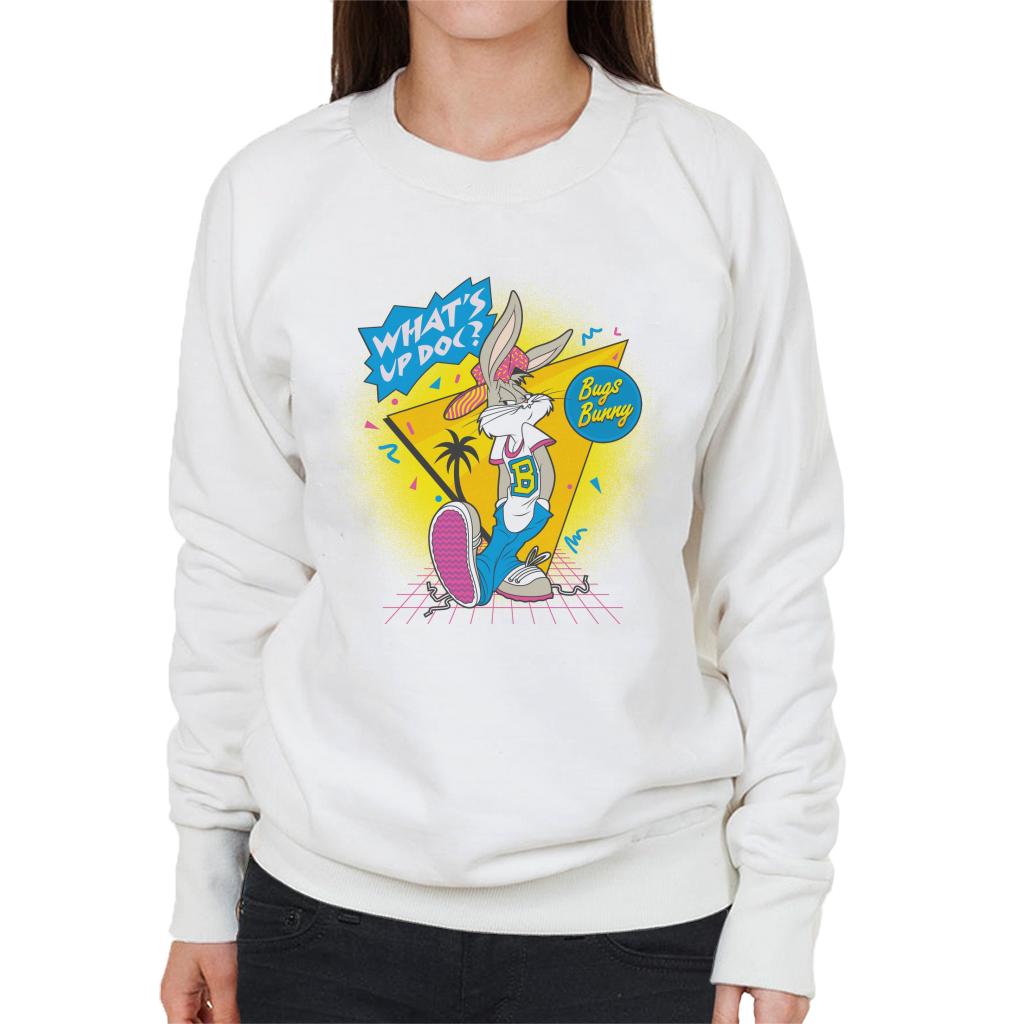 Looney Tunes Retrowave Bugs Bunny Women's Sweatshirt product image 4