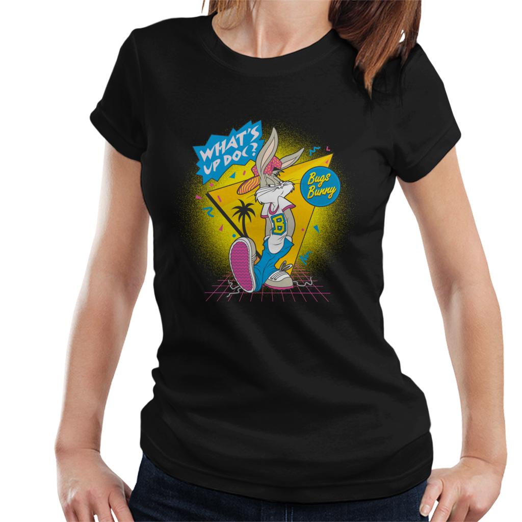 Looney Tunes Retrowave Bugs Bunny Women's T-Shirt product image 1