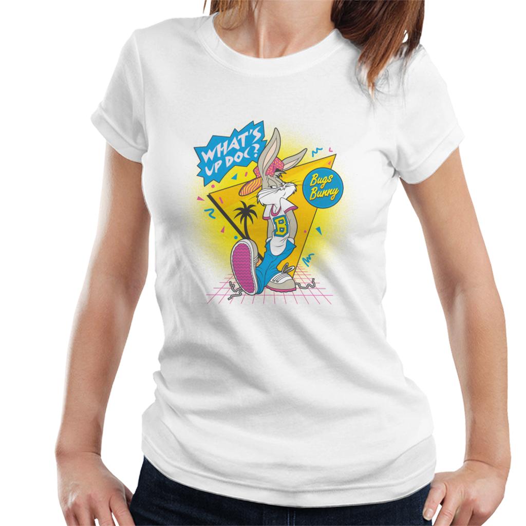Looney Tunes Retrowave Bugs Bunny Women's T-Shirt product image 4