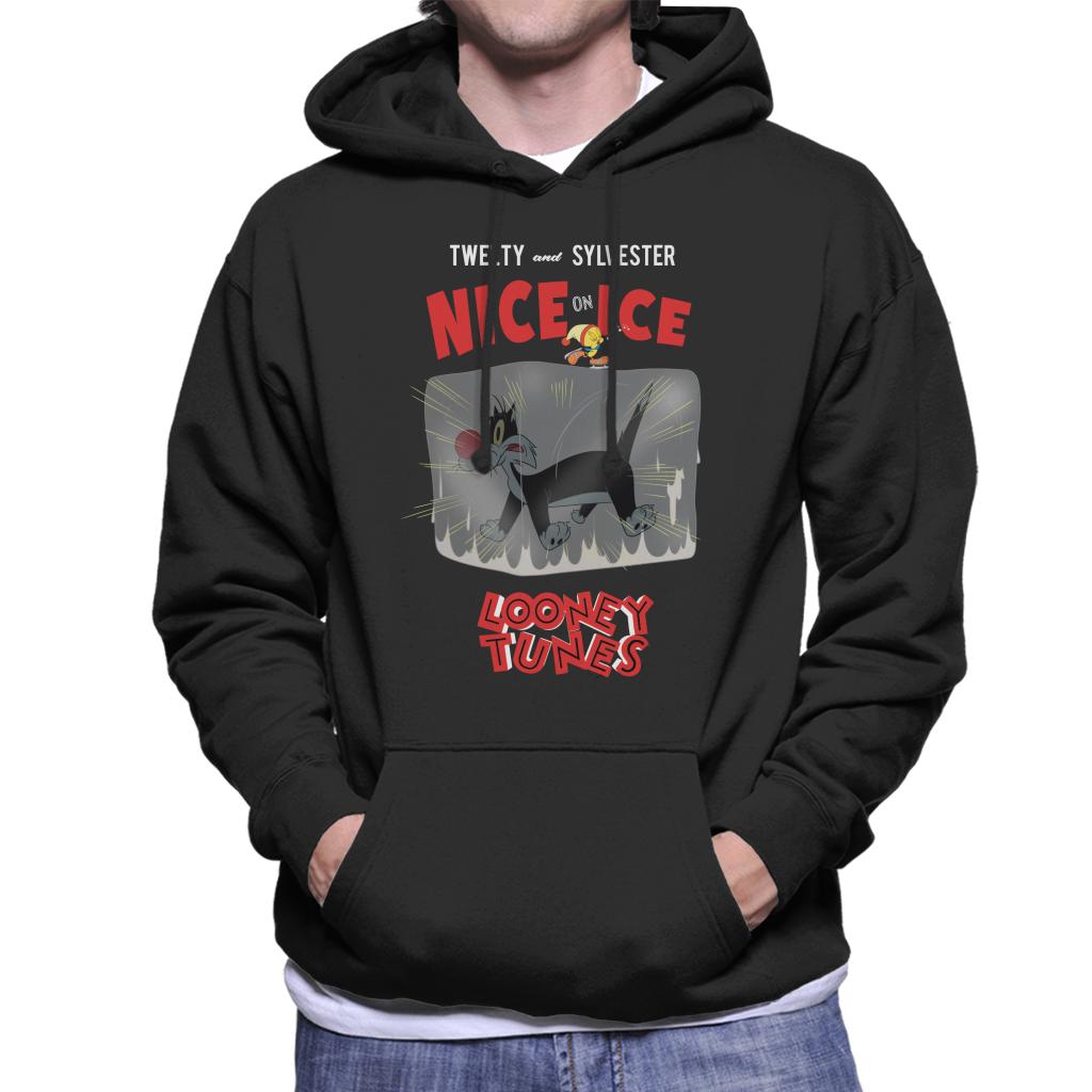 Looney Tunes Tweety And Sylvester Nice On Ice Men's Hooded product image 1