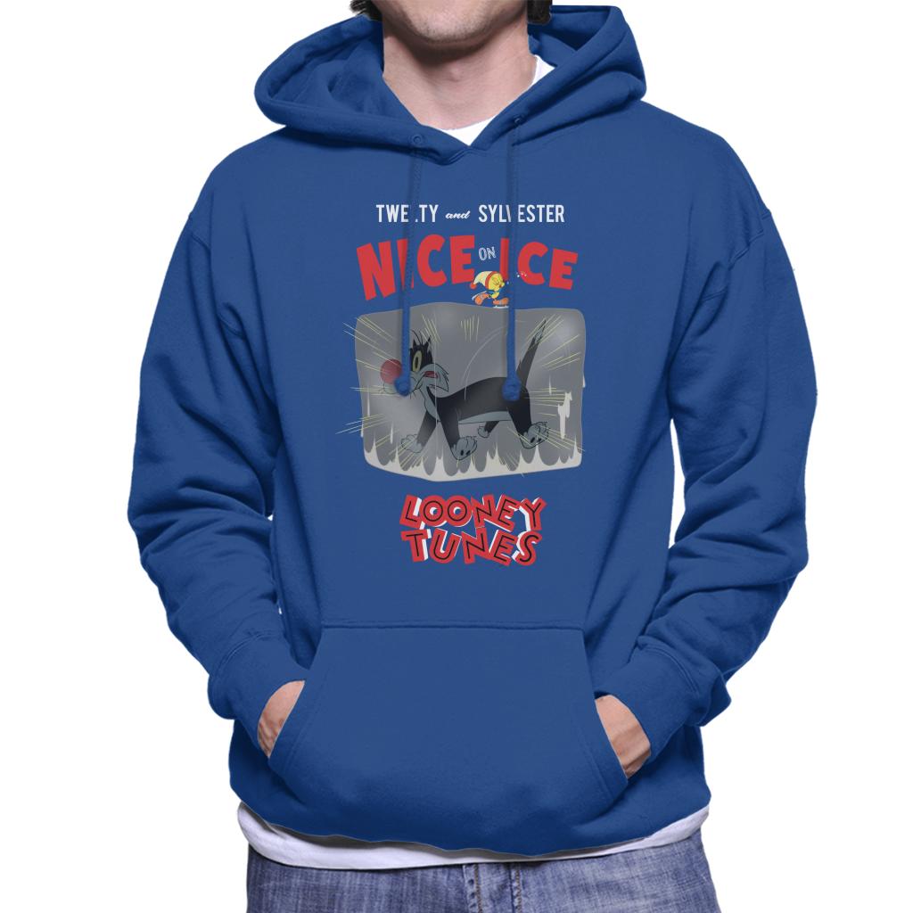 Looney Tunes Tweety And Sylvester Nice On Ice Men's Hooded product image 4