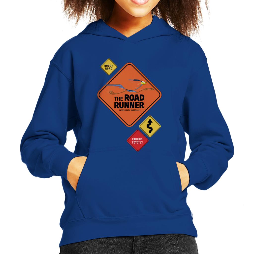 Looney Tunes The Road Runner Signs Kid's Hooded Sweatshirt product image 6