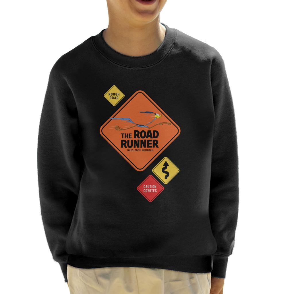 Looney Tunes The Road Runner Signs Kid's Sweatshirt product image 1