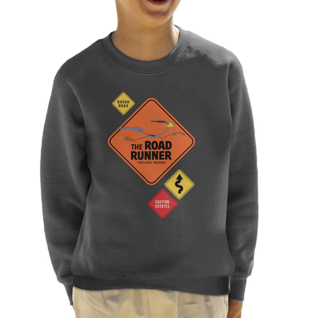 Looney Tunes The Road Runner Signs Kid's Sweatshirt product image 4