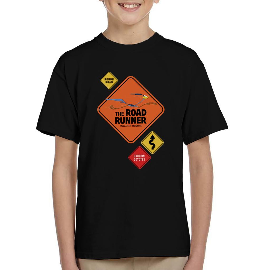Looney Tunes The Road Runner Signs Kid's T-Shirt product image 1