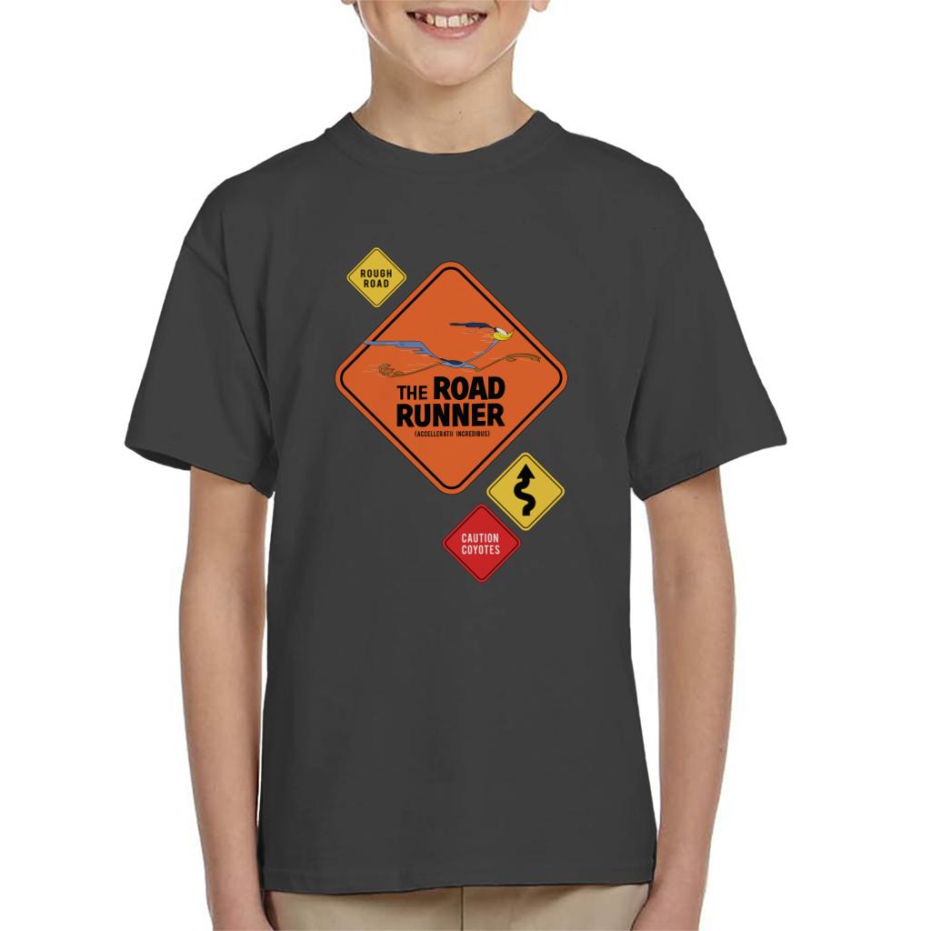 Looney Tunes The Road Runner Signs Kid's T-Shirt product image 4