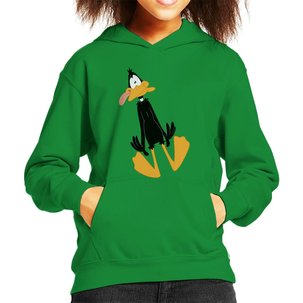 Looney Tunes Daffy Duck Dumbstruck Kid's Hooded Sweatshirt product image 6
