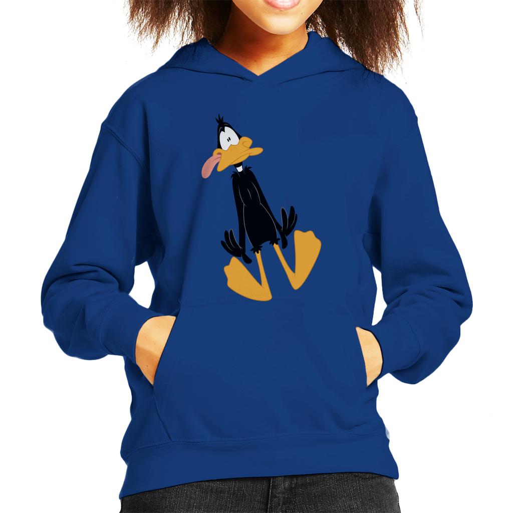 Looney Tunes Daffy Duck Dumbstruck Kid's Hooded Sweatshirt product image 1
