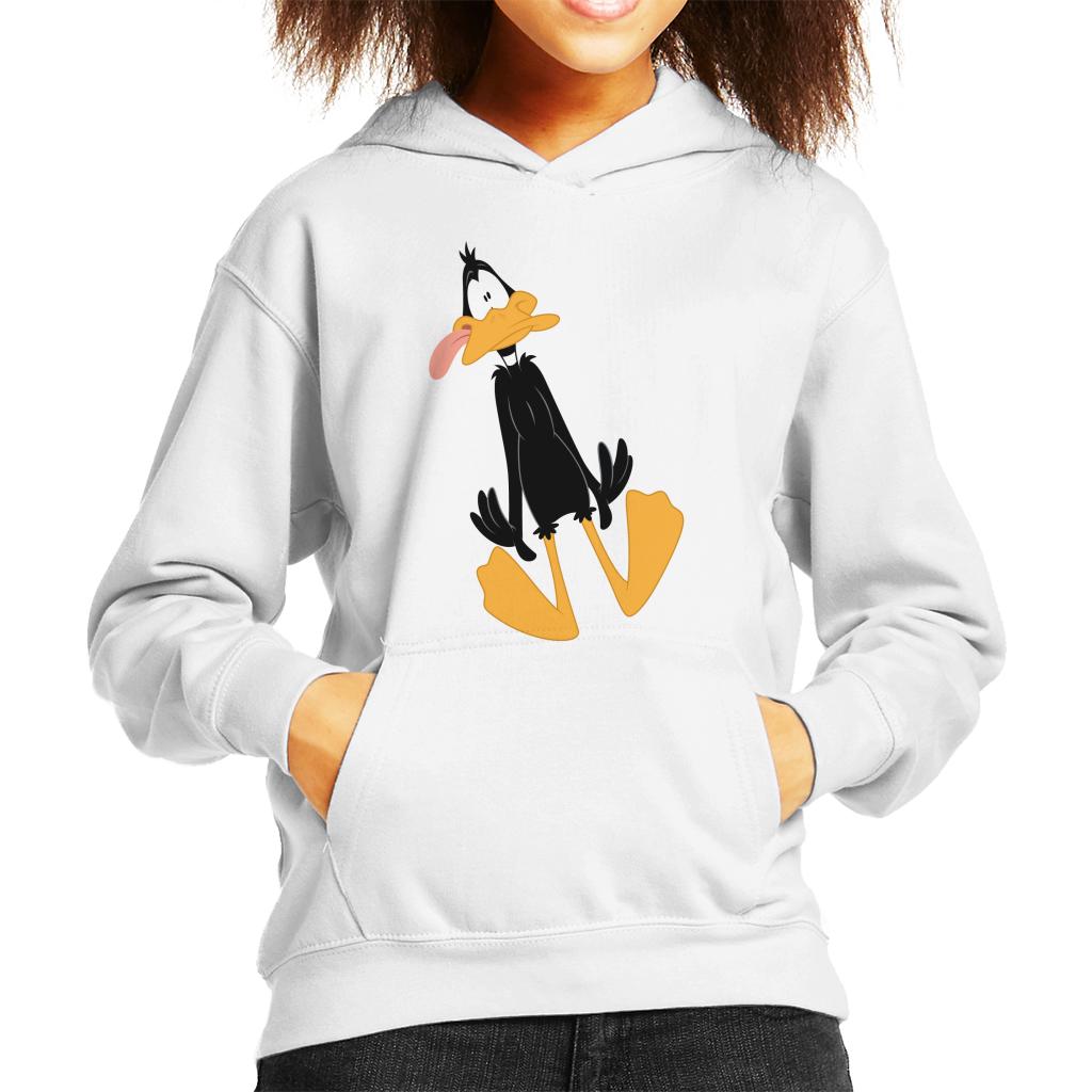 Looney Tunes Daffy Duck Dumbstruck Kid's Hooded Sweatshirt product image 4