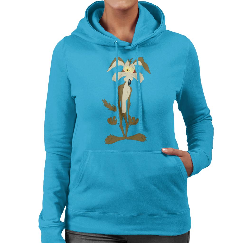 Looney Tunes Wile E Coyote In Trouble Women's Hooded product image 6