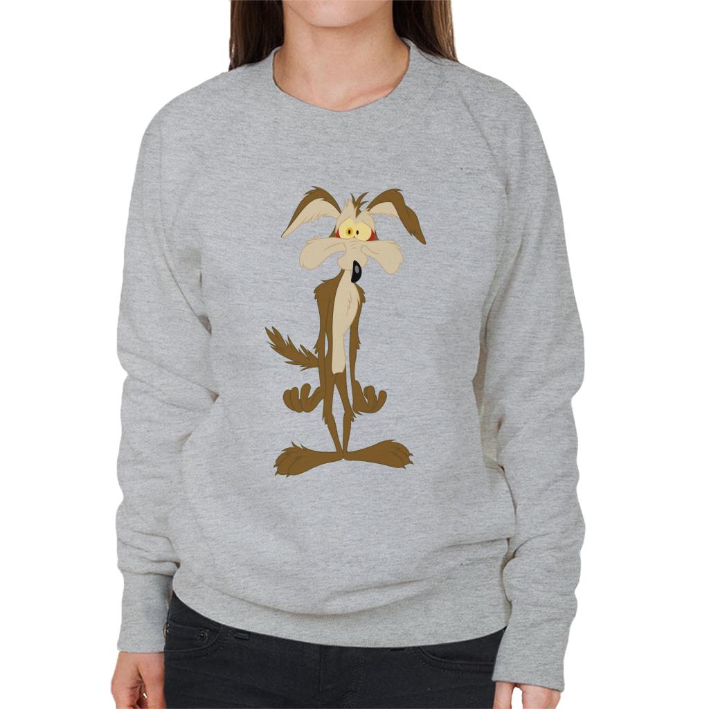 Looney Tunes Wile E Coyote In Trouble Women's Sweatshirt product image 1