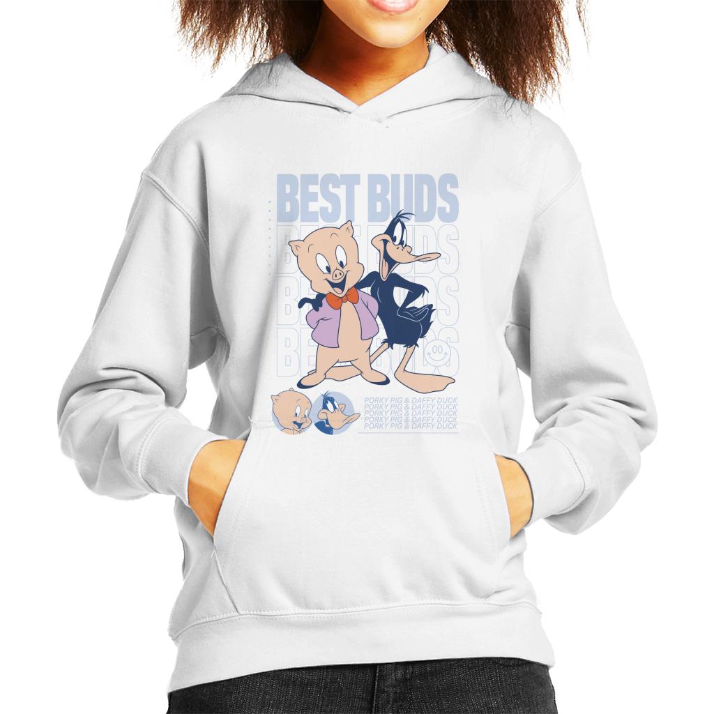 Looney Tunes Porky Pig Daffy Duck Best Buds Kid's Hooded product image 4