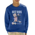 Looney Tunes Porky Pig Daffy Duck Best Buds Kid's Sweatshirt product image 1