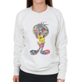 Looney Tunes Tweety Abstract Art Women's Sweatshirt product image 1