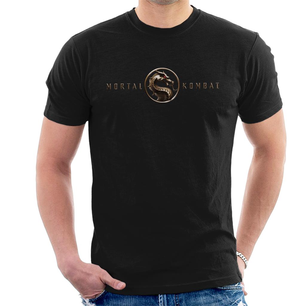 Mortal Kombat Movie Logo Men's T-Shirt product image 1