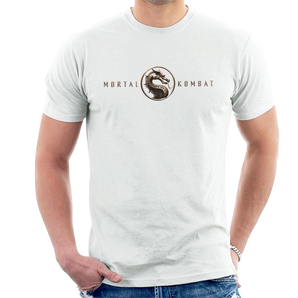 Mortal Kombat Movie Logo Men's T-Shirt product image 6