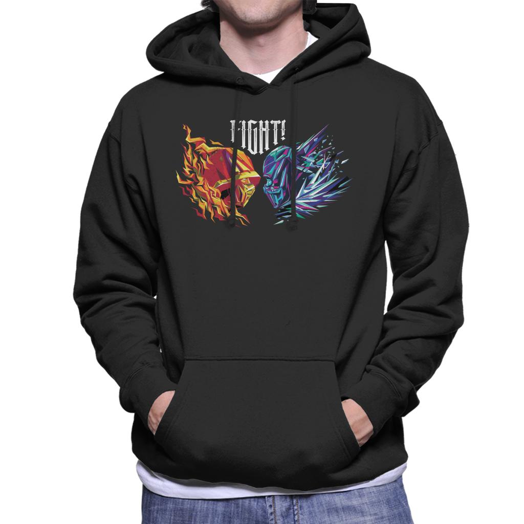 Mortal Kombat Scorpion Sub Zero Fight Men's Hooded product image 1