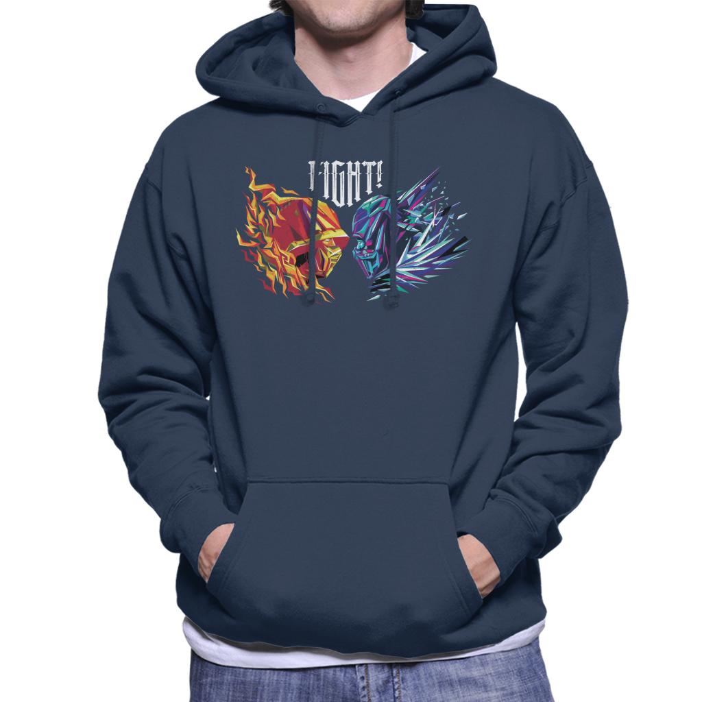 Mortal Kombat Scorpion Sub Zero Fight Men's Hooded product image 6