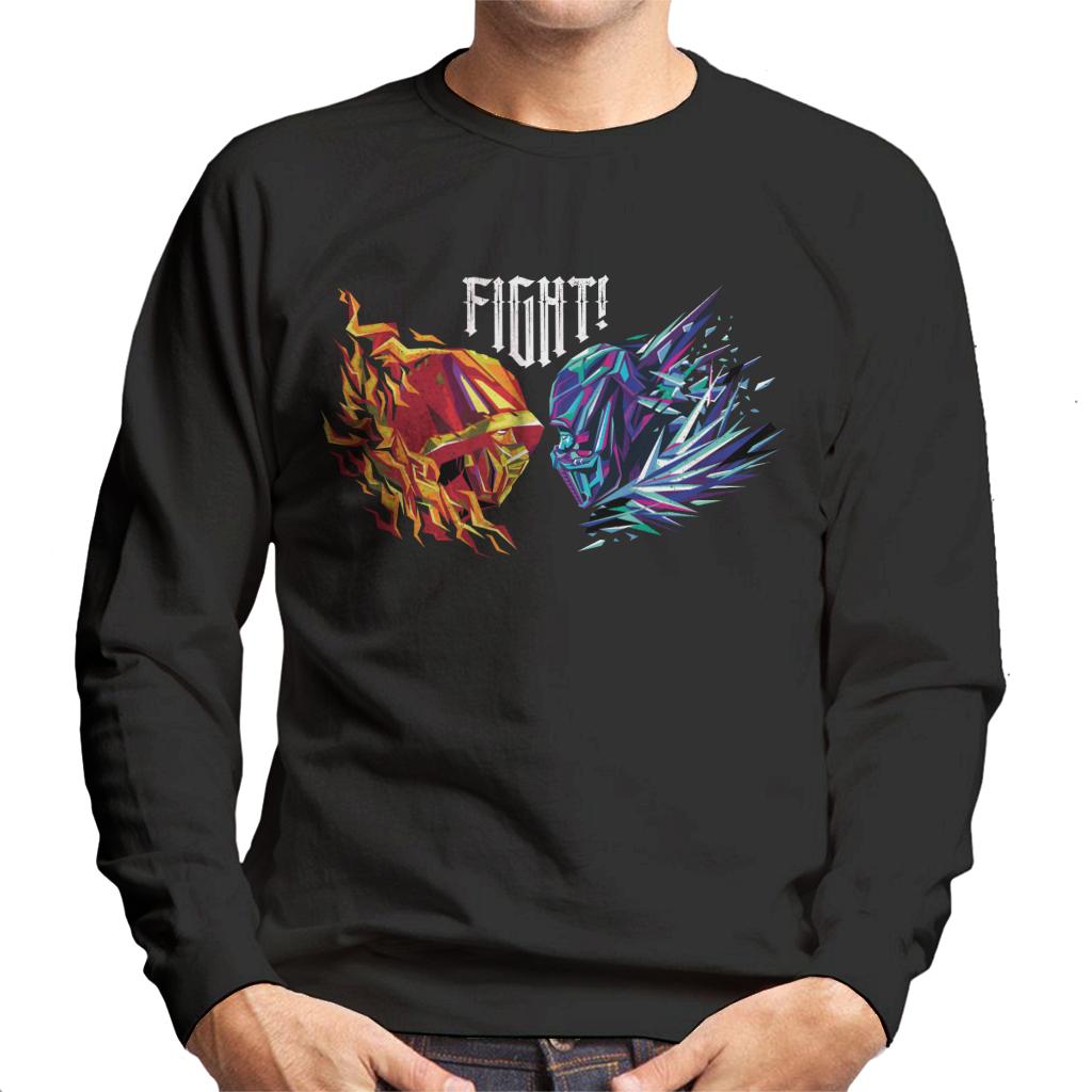 Mortal Kombat Scorpion Sub Zero Fight Men's Sweatshirt product image 1