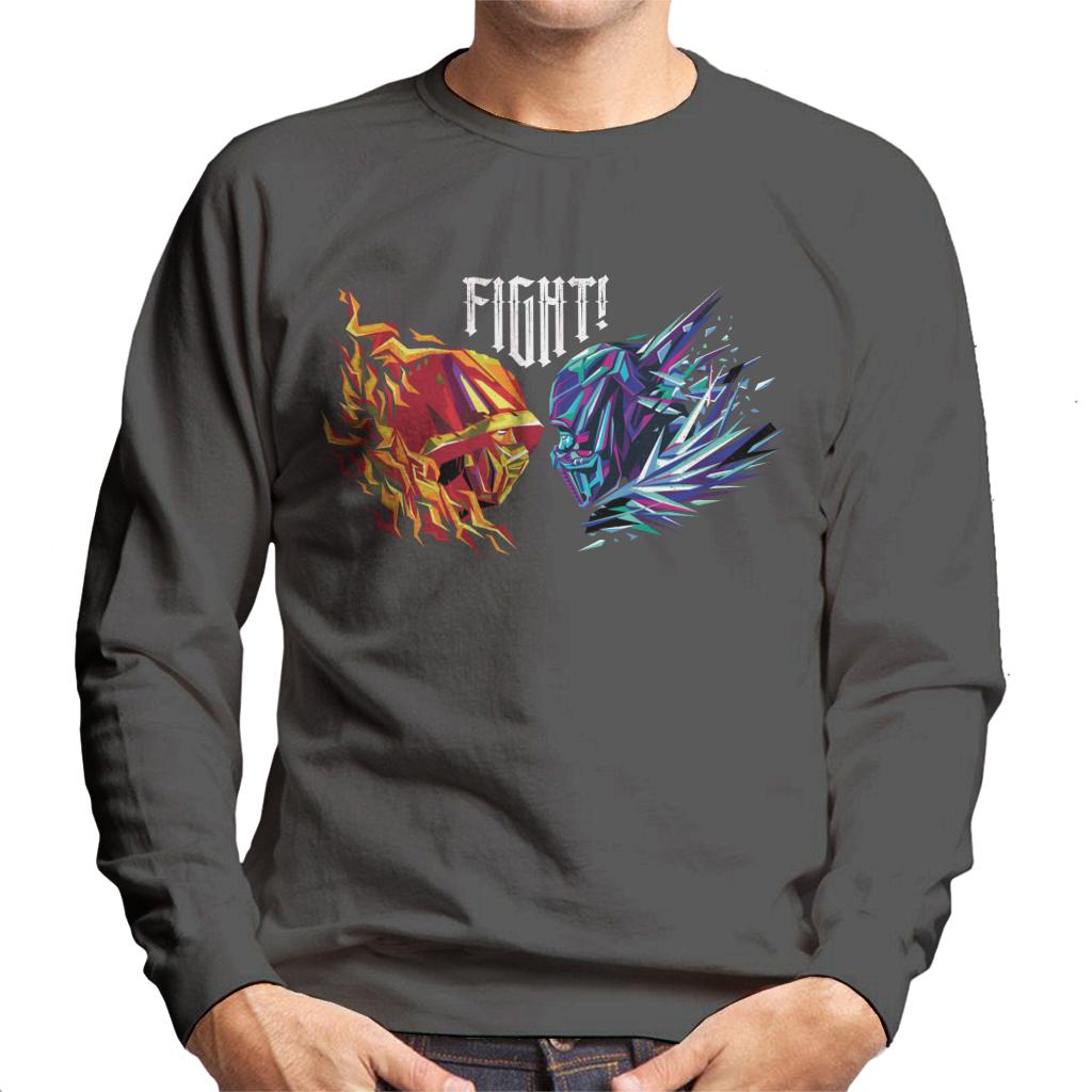 Mortal Kombat Scorpion Sub Zero Fight Men's Sweatshirt product image 4