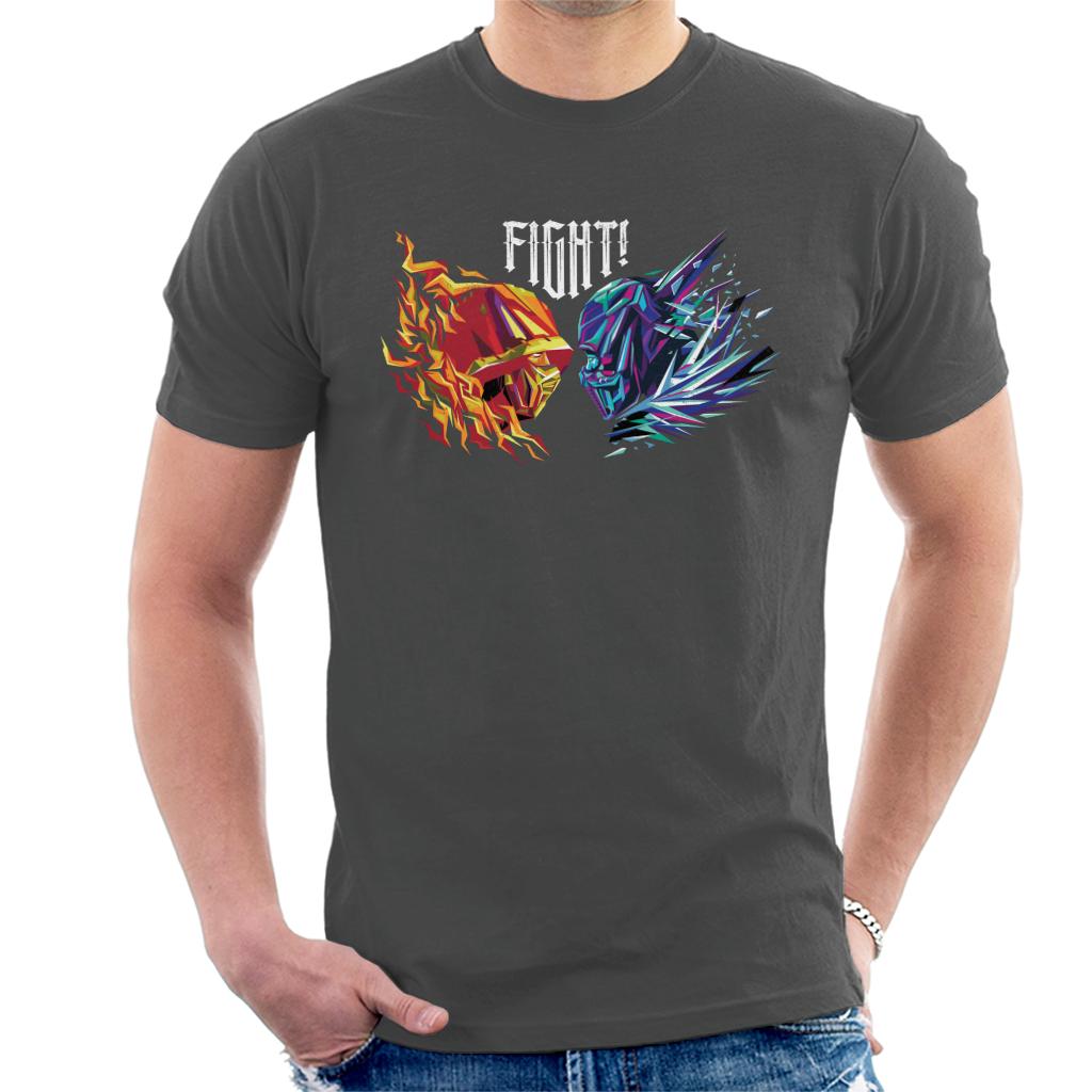 Mortal Kombat Scorpion Sub Zero Fight Men's T-Shirt product image 4