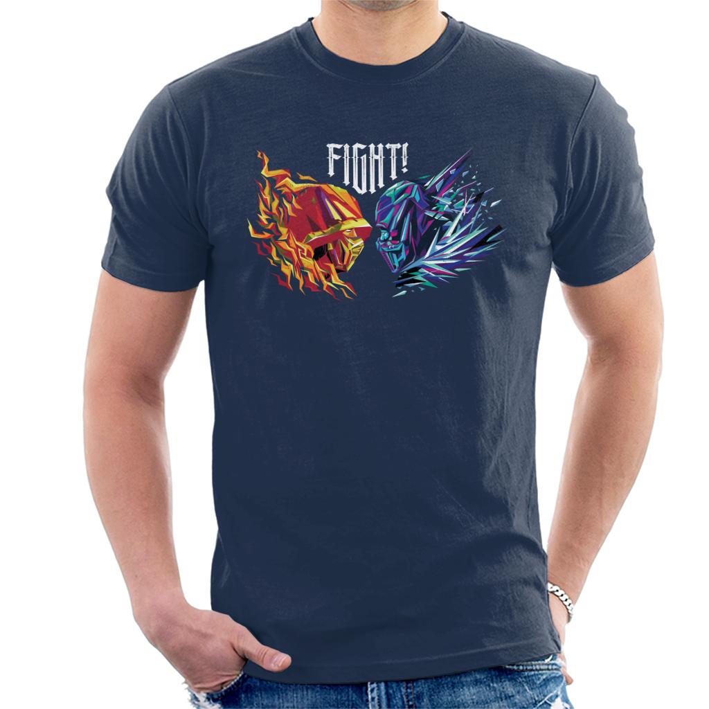 Mortal Kombat Scorpion Sub Zero Fight Men's T-Shirt product image 6