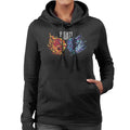 Mortal Kombat Scorpion Sub Zero Fight Women's Hooded product image 1