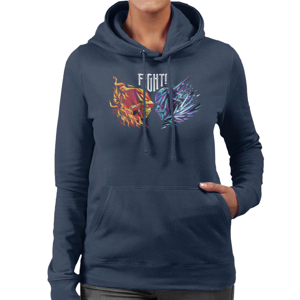 Mortal Kombat Scorpion Sub Zero Fight Women's Hooded product image 6
