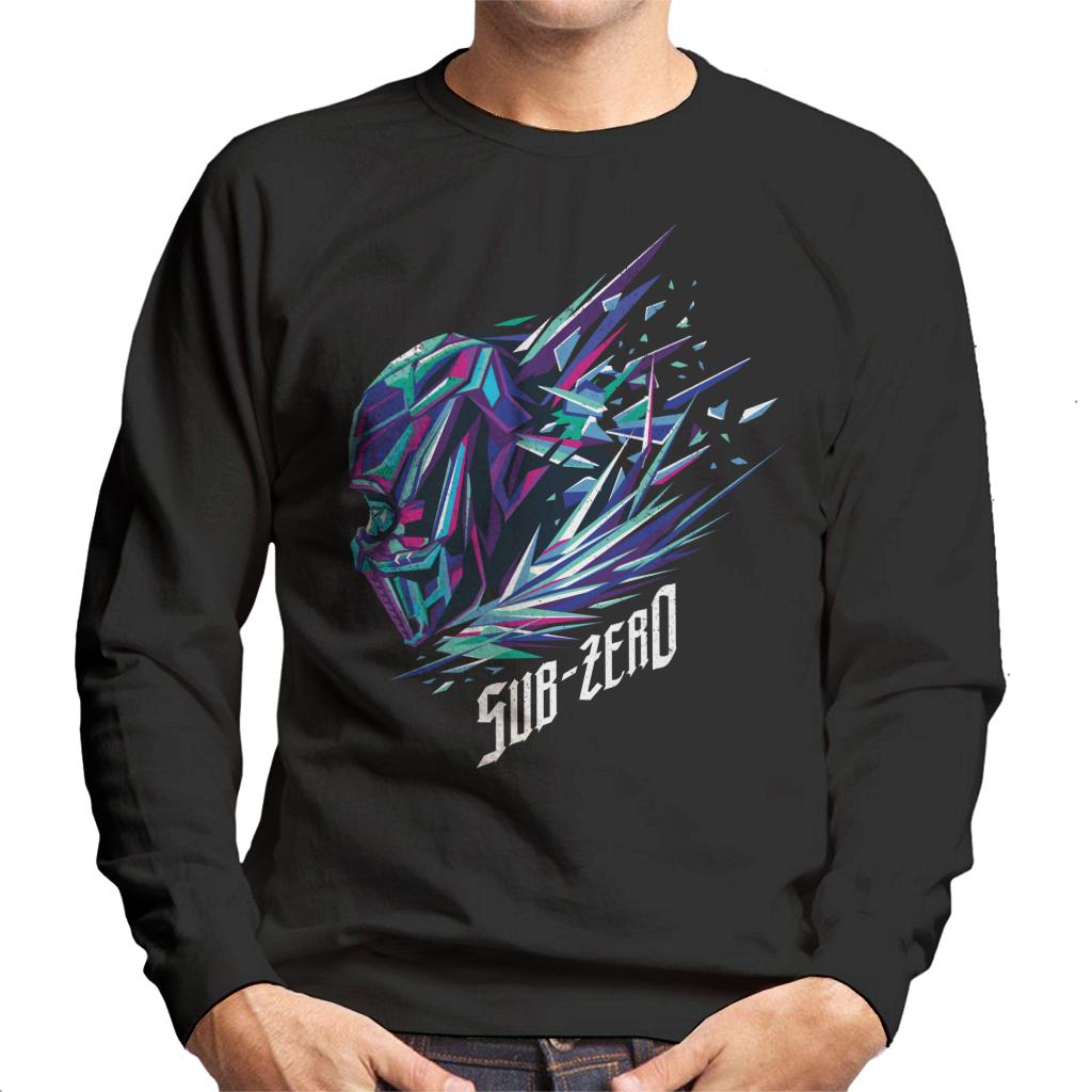Mortal Kombat Sub Zero Head Men's Sweatshirt product image 1
