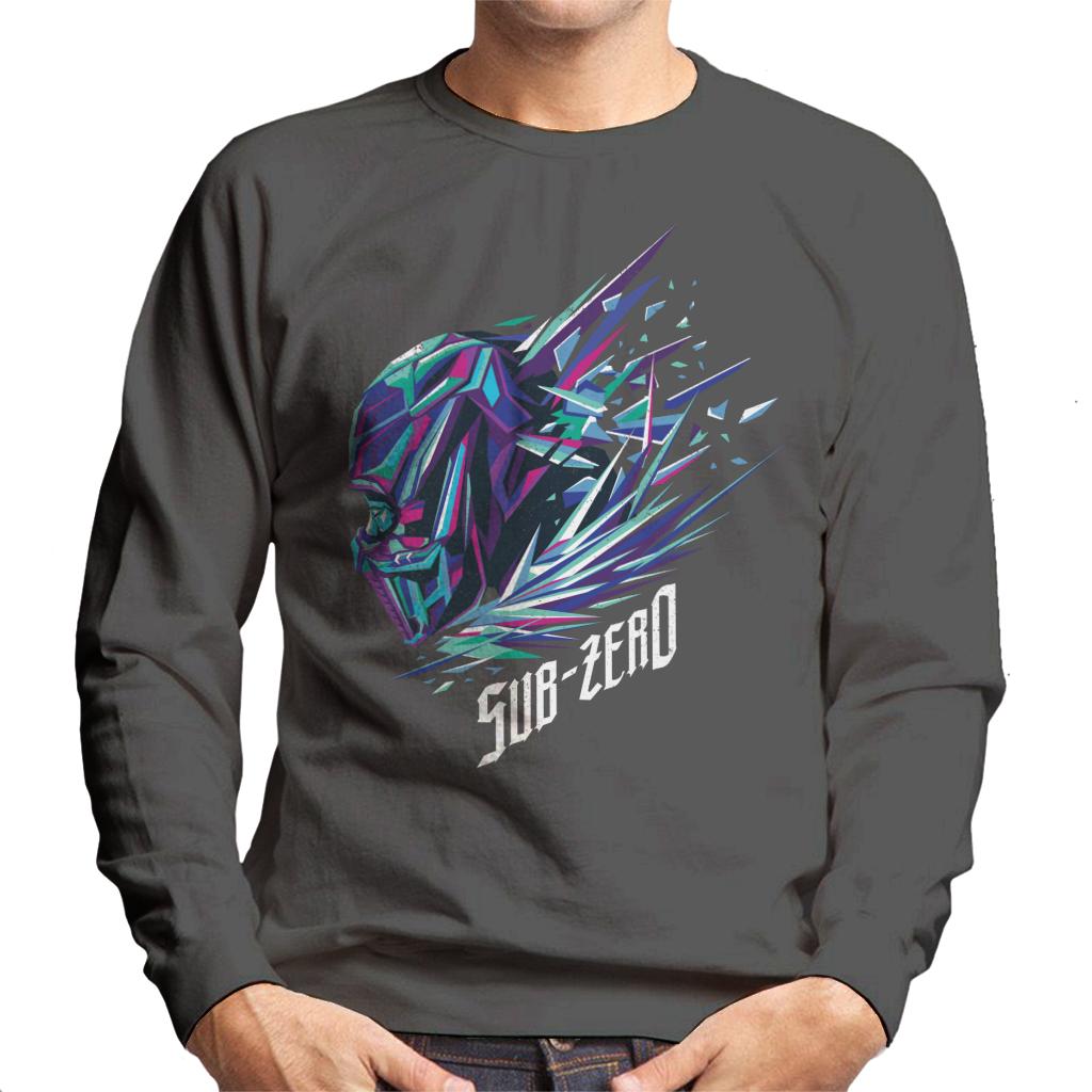 Mortal Kombat Sub Zero Head Men's Sweatshirt product image 4
