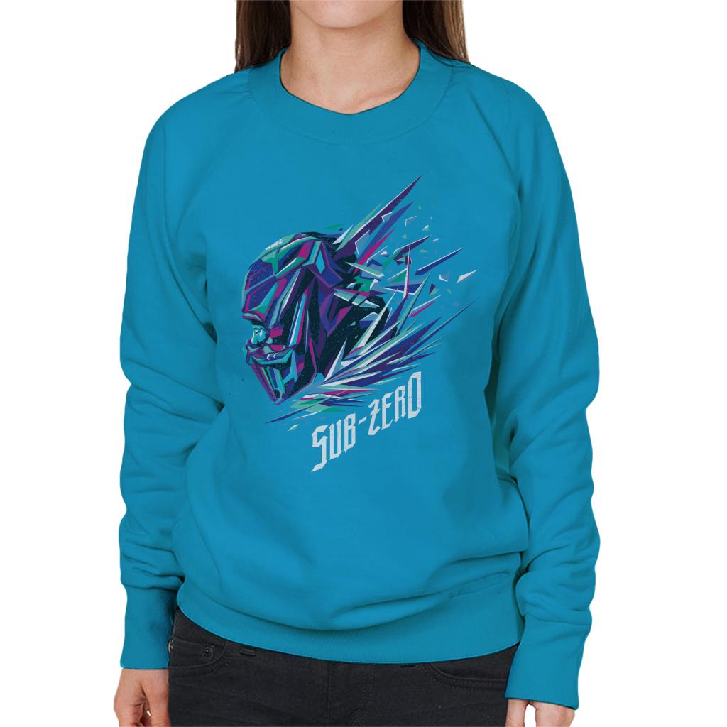 Mortal Kombat Sub Zero Head Women's Sweatshirt product image 6
