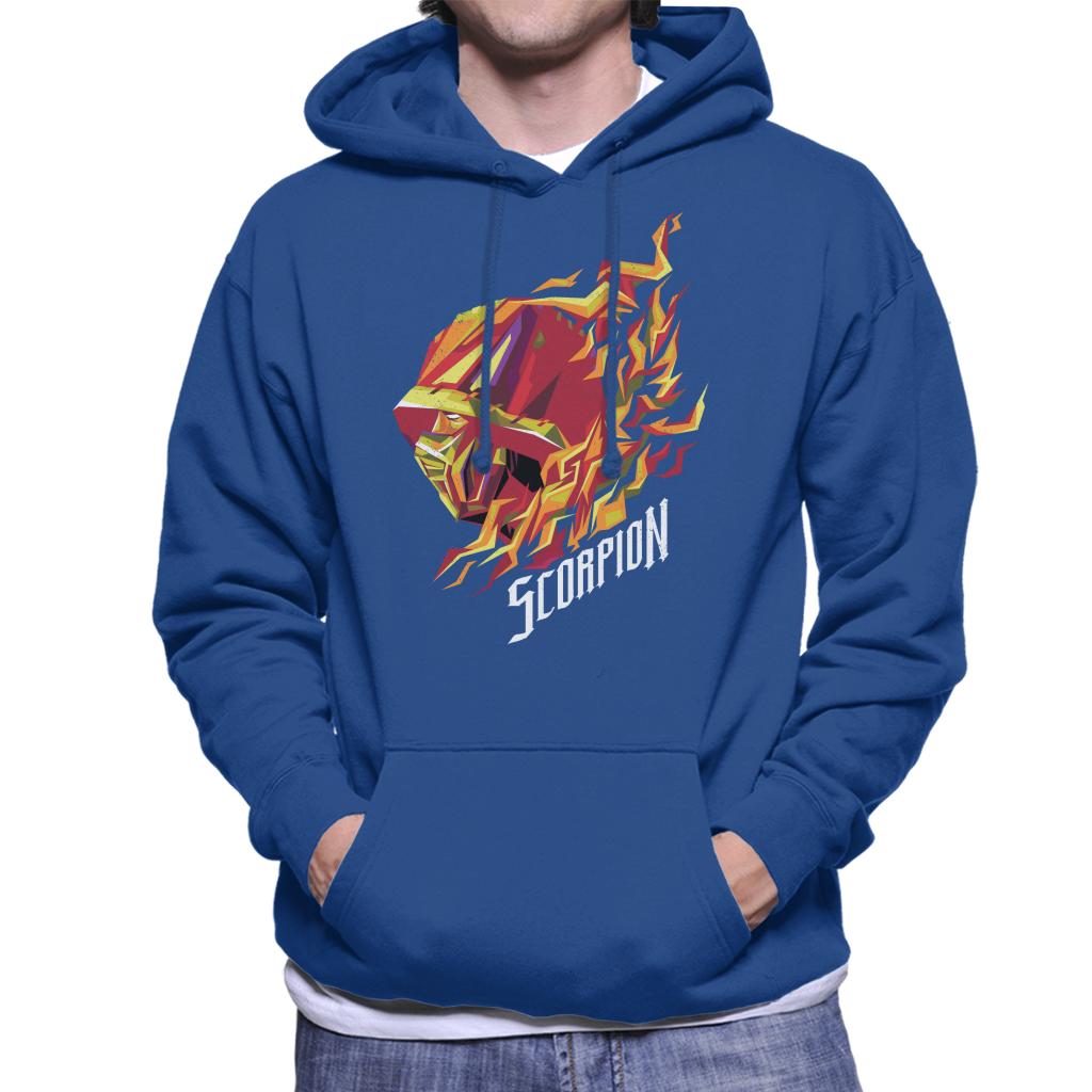 Mortal Kombat Scorpion Head Men's Hooded Sweatshirt product image 6