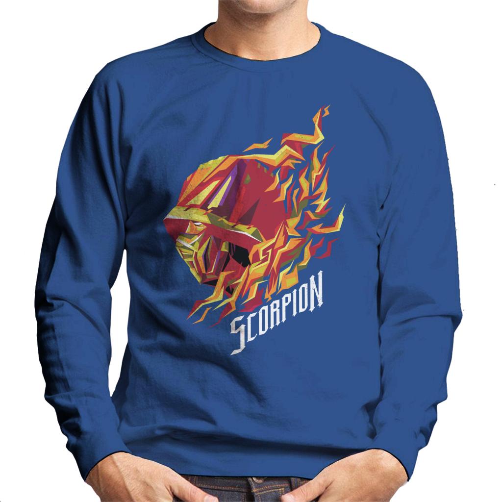 Mortal Kombat Scorpion Head Men's Sweatshirt product image 6