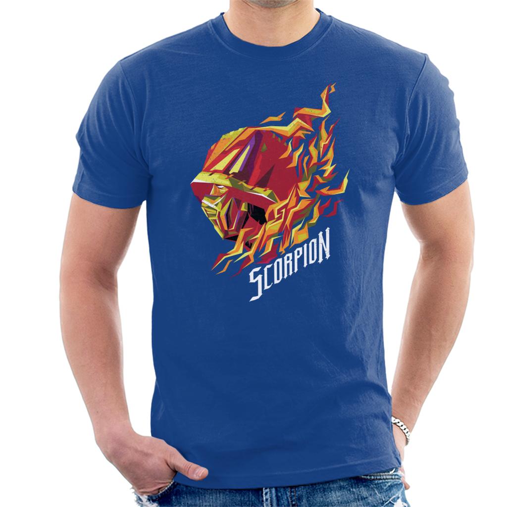 Mortal Kombat Scorpion Head Men's T-Shirt product image 6