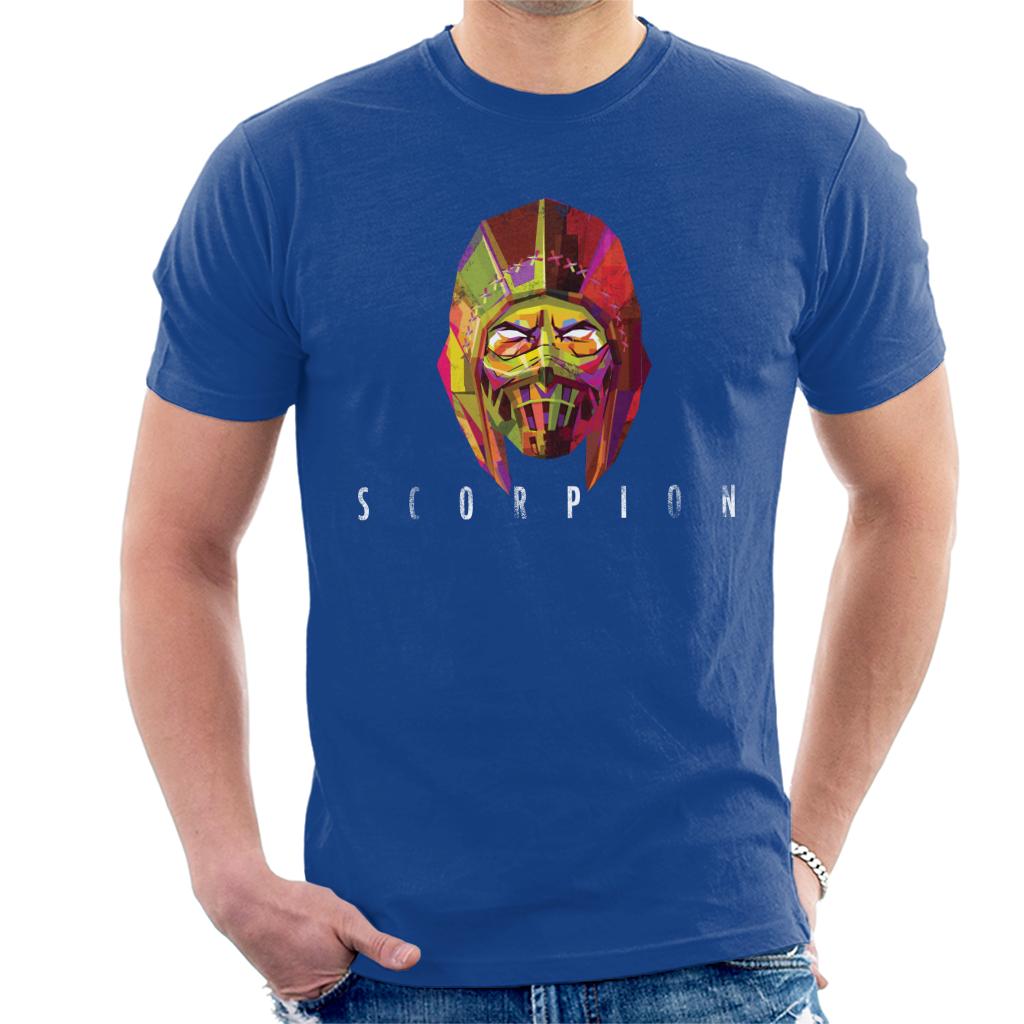 Mortal Kombat Scorpion Mask Men's T-Shirt product image 6