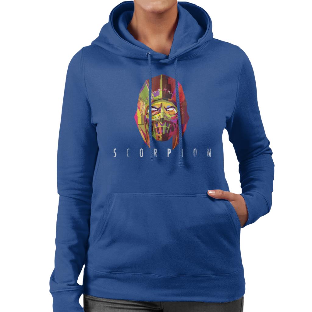 Mortal Kombat Scorpion Mask Women's Hooded Sweatshirt product image 6