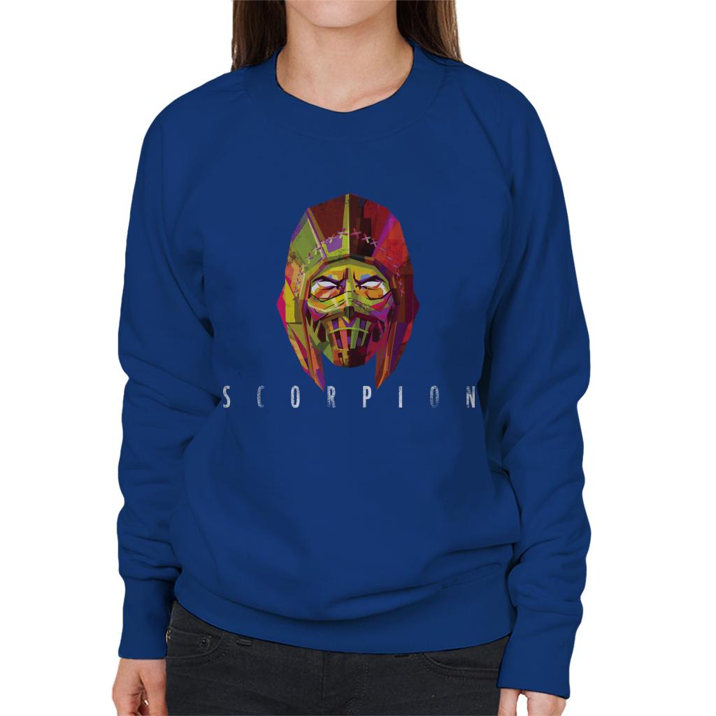 Mortal Kombat Scorpion Mask Women's Sweatshirt product image 6