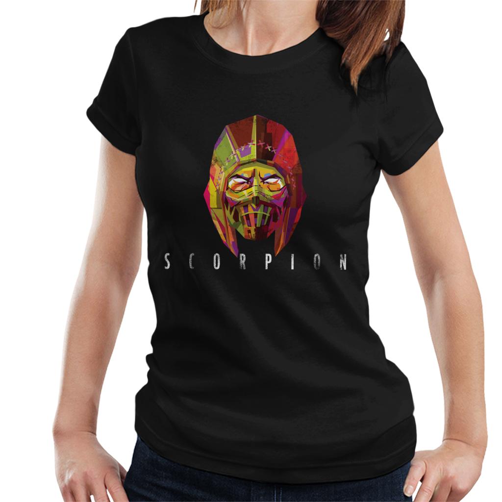 Mortal Kombat Scorpion Mask Women's T-Shirt product image 1
