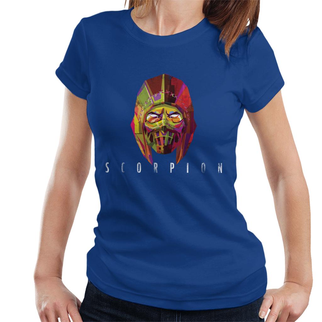 Mortal Kombat Scorpion Mask Women's T-Shirt product image 6