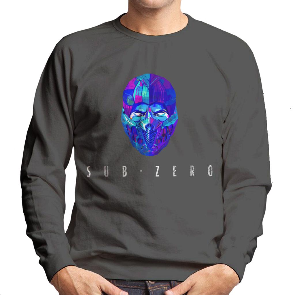 Mortal Kombat Sub Zero Mask Men's Sweatshirt product image 4