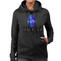 Mortal Kombat Sub Zero Mask Women's Hooded Sweatshirt product image 1